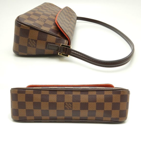 Louis Vuitton Damier Recoleta Ebene Handbag Brown - Picture 2 of 8